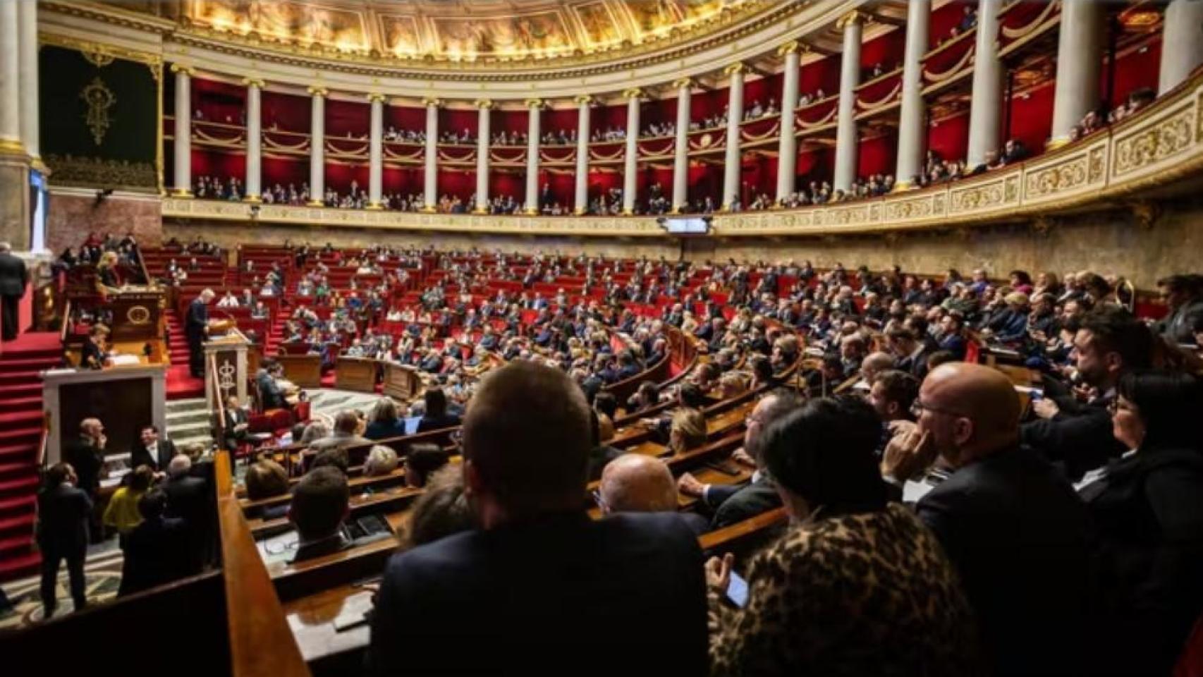 Imagen de archivo de la Asamblea Nacional francesa.