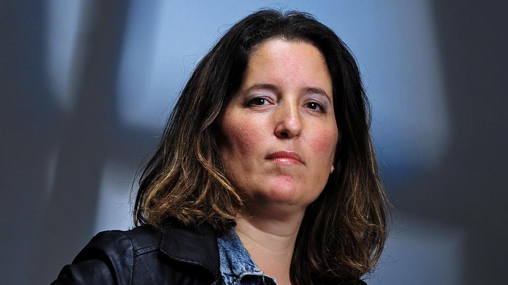 Retrato de la escritora.