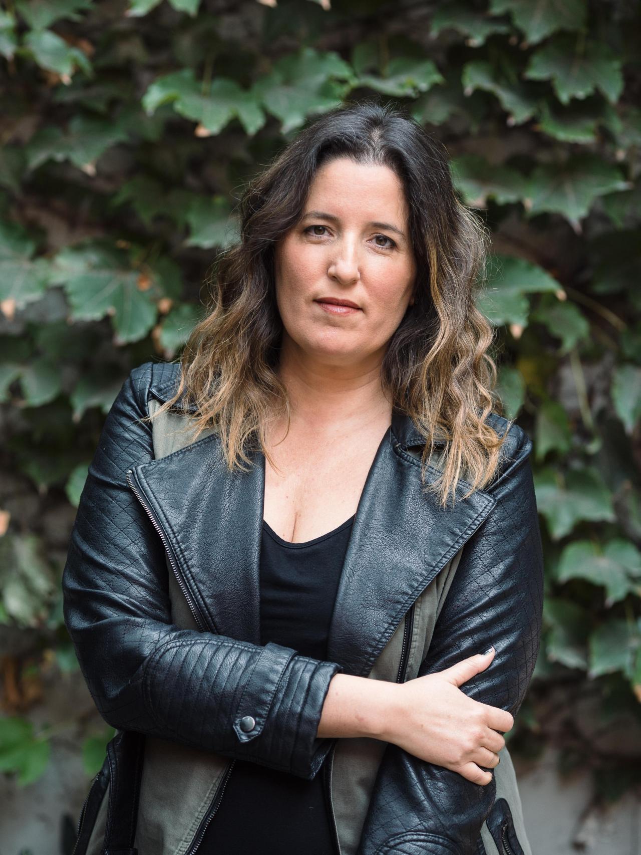 Retrato de la reconocida escritora argentina.