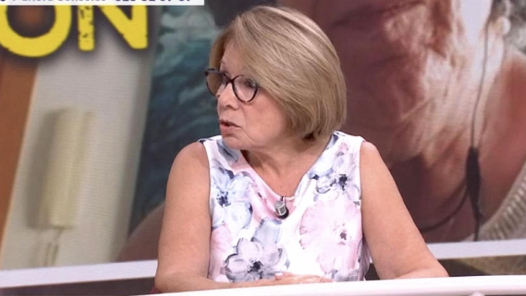 Antonia Navarro en el programa 'Y Ahora Sonsoles'.