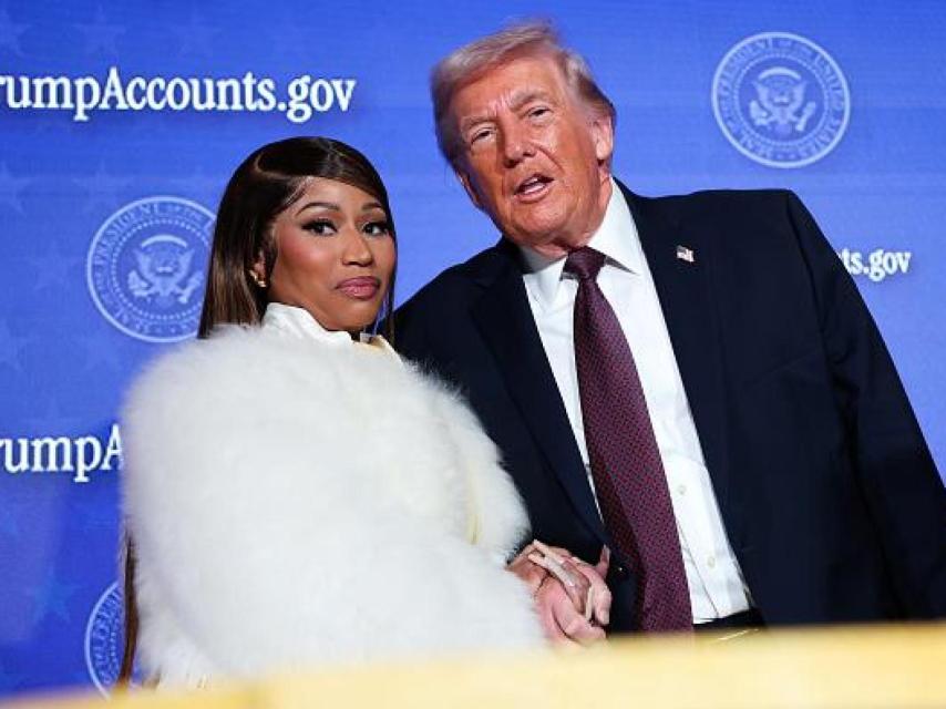 Nicky Minaj ha apoyado públicamente a Donald Trump en Washington.