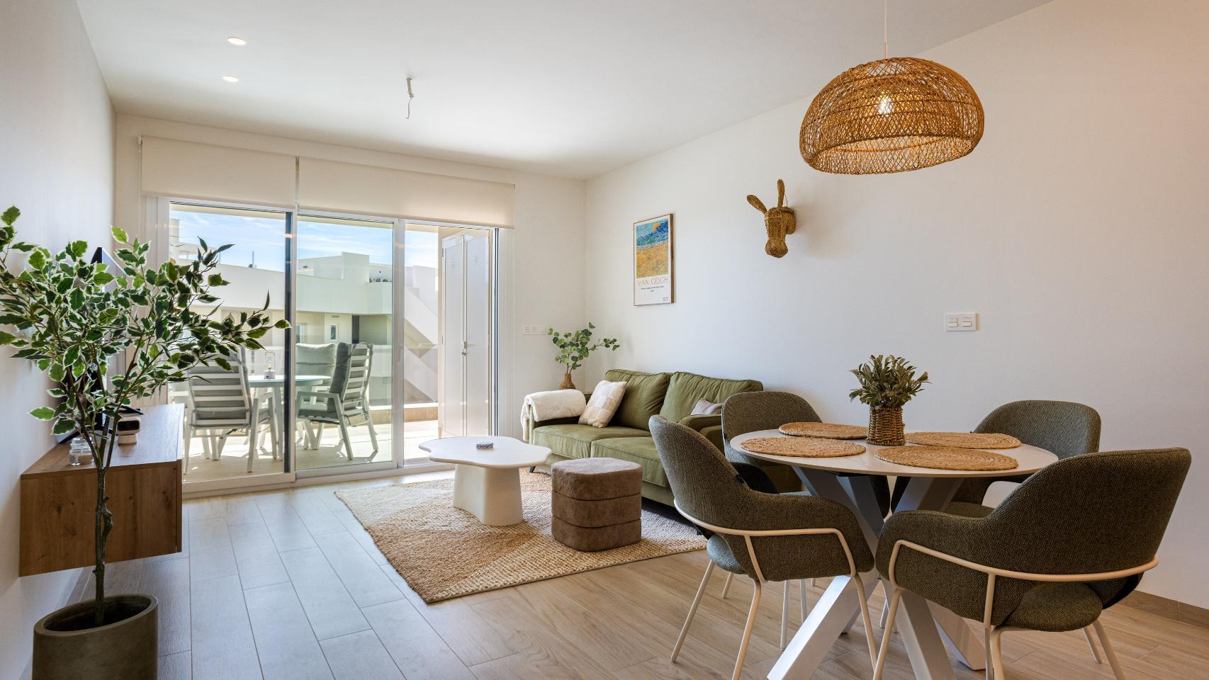 El interior de una vivienda