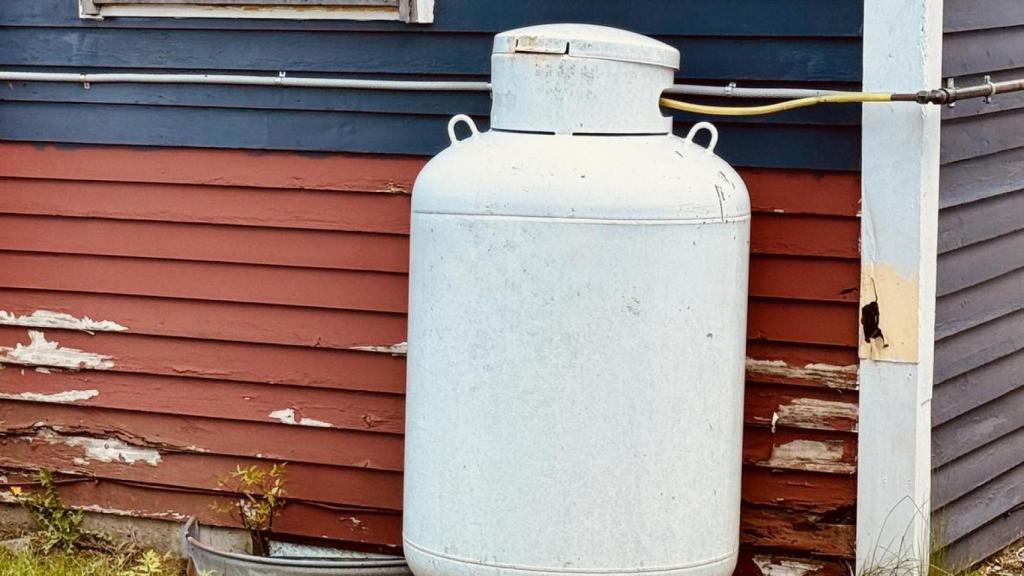 Butano en casa.