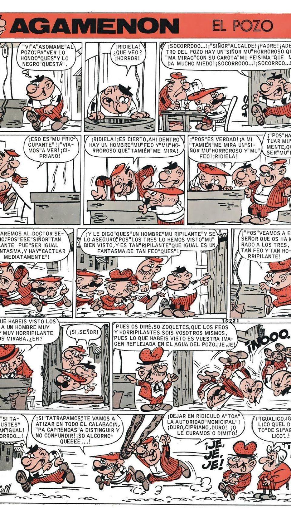 Historieta de Agamenón.