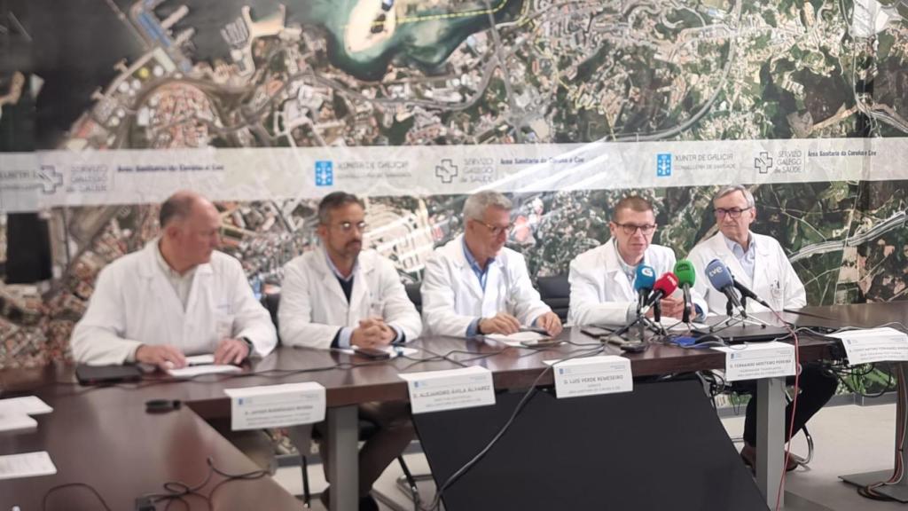 Presentación esta mañana del balance de trasplantes del CHUAC