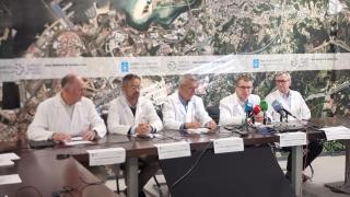 Presentación esta mañana del balance de trasplantes del CHUAC