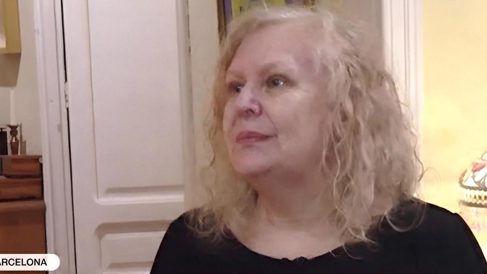 Rosario en un reportaje de La Sexta.