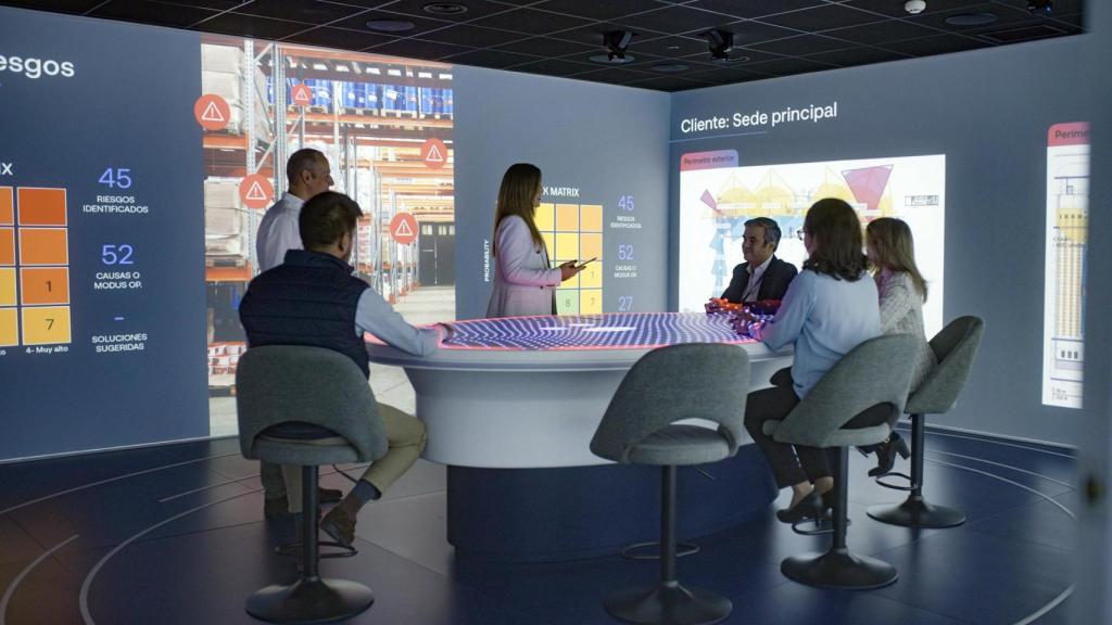 El espacio Universe, creado por Securitas en sus oficinas de Madrid.