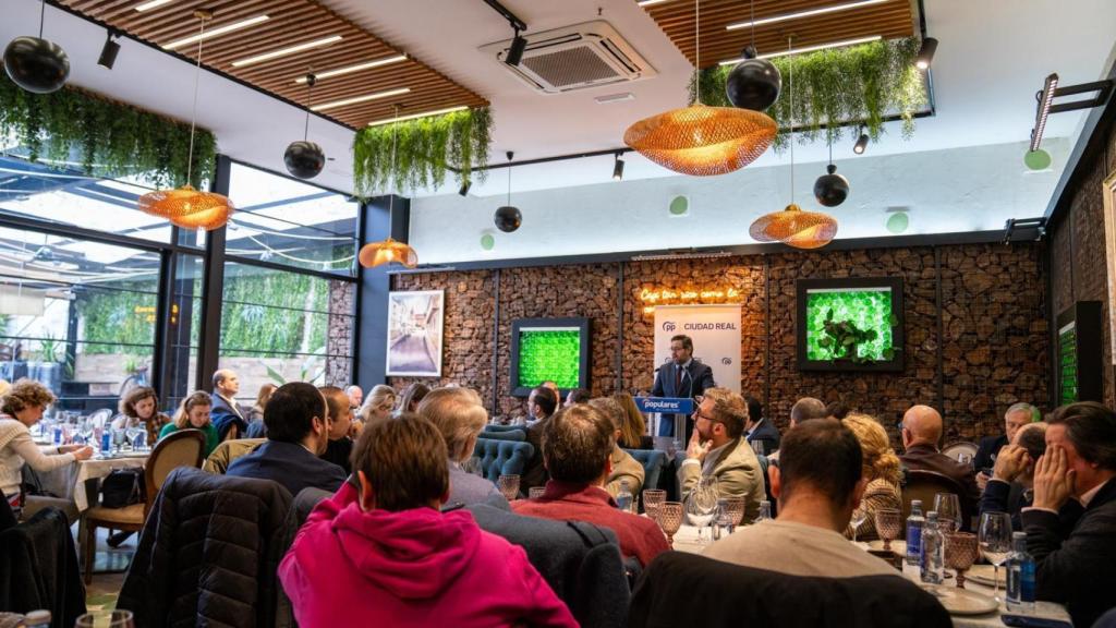 Encuentro del PP en Ciudad Real. Foto: PP.
