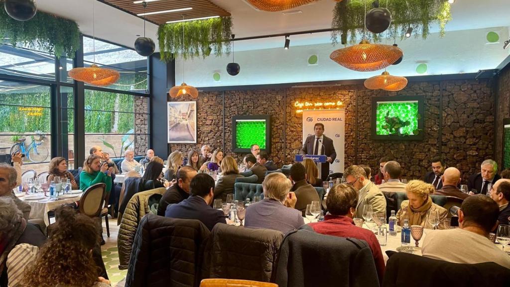 Encuentro del PP en Ciudad Real. Foto: PP.