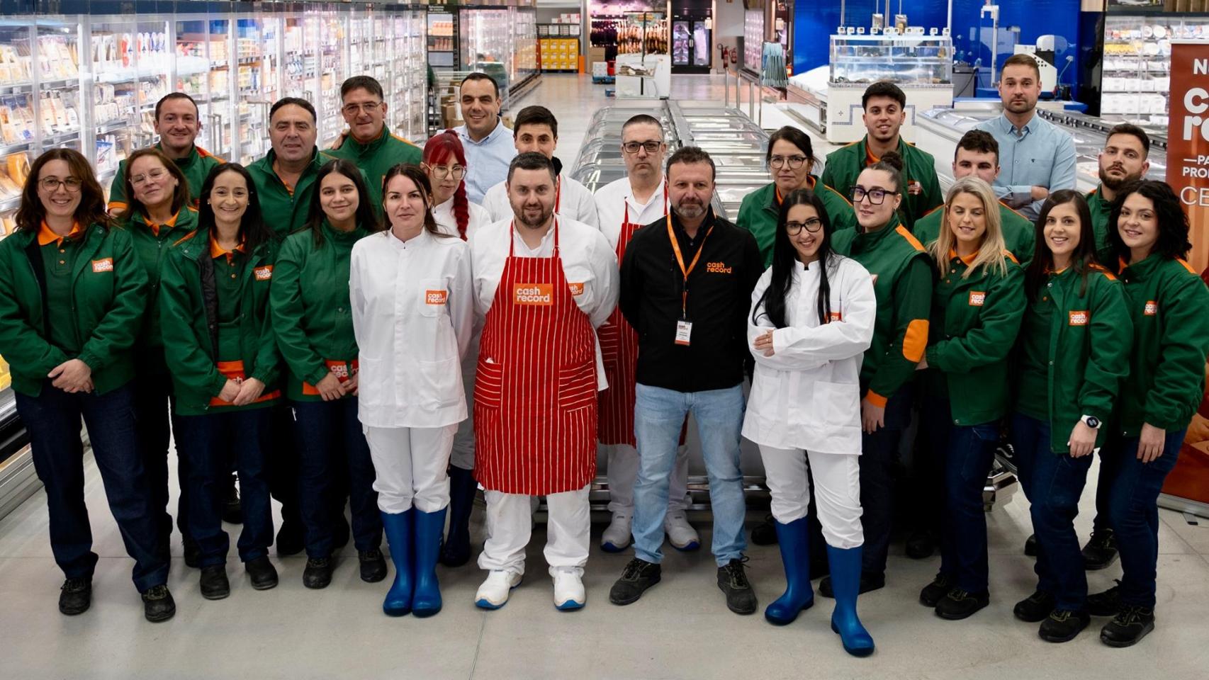 Equipo del nuevo Cash Record de Cee.