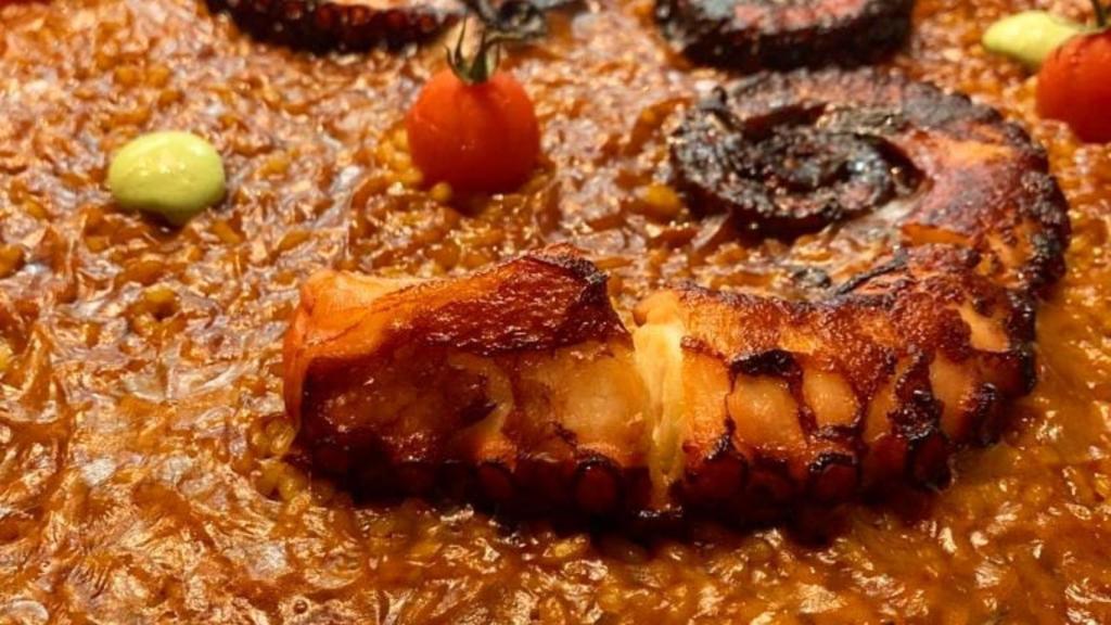 Uno de los arroces de Salitre, en A Coruña