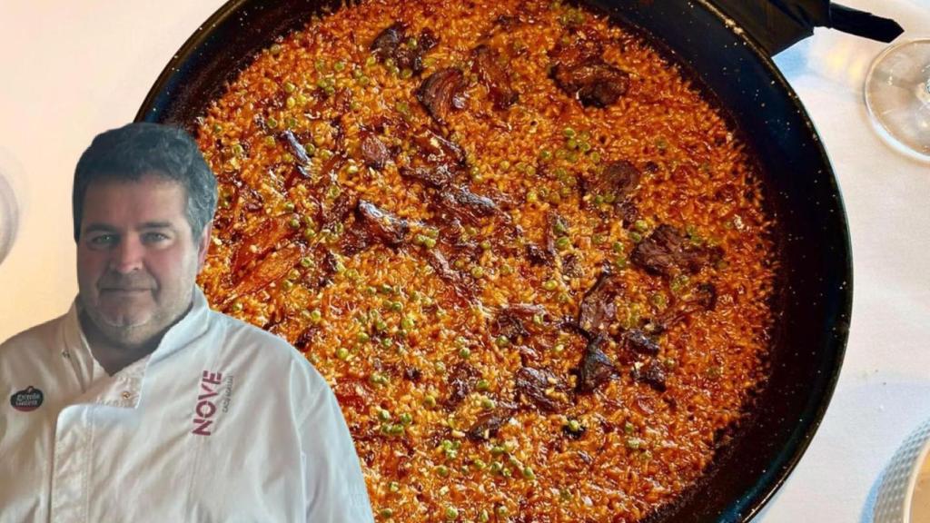 Uno de los arroces del restaurante Salitre, en A Coruña