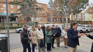 Tomás Guitarte atiende los medios este jueves.