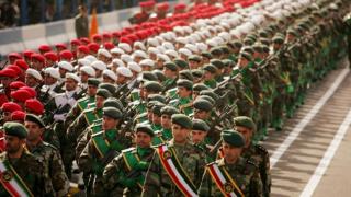Guardianes de la Revolución de Irán.