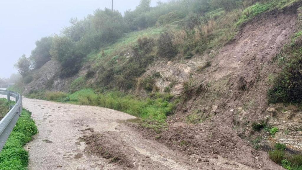 Cortes de carreteras en Casares.