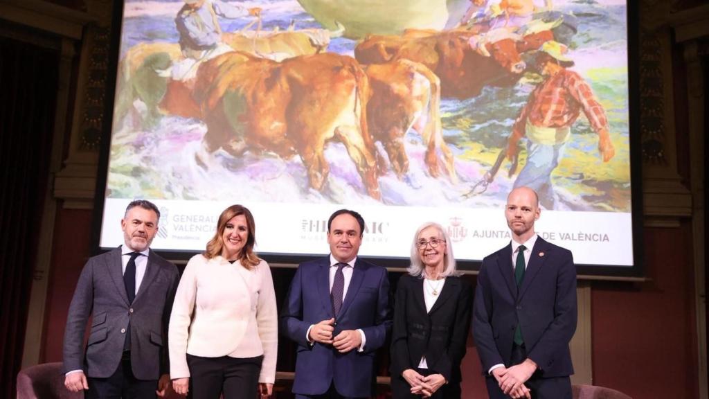 Pérez Llorca y Catalá este miércoles tras firmar el acuerdo. EE