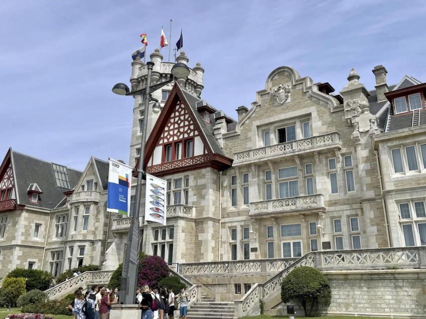 El Palacio de La Magdalena, sede de los cursos de verano de la UIMP.