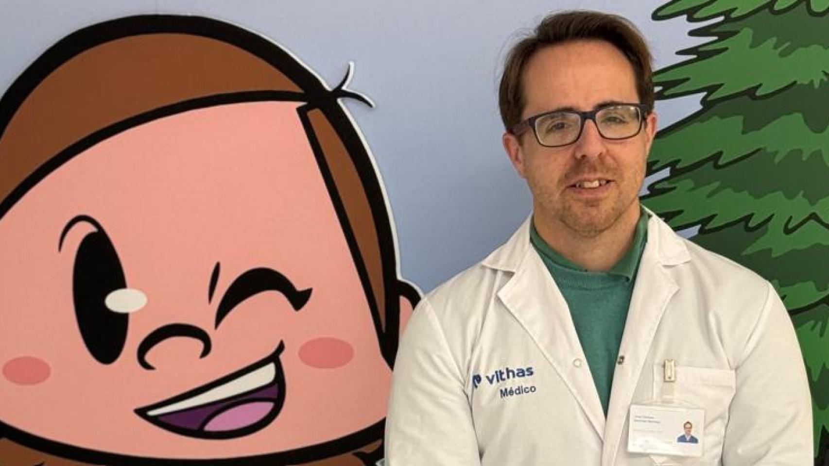 El pediatra Enrique Sánchez.