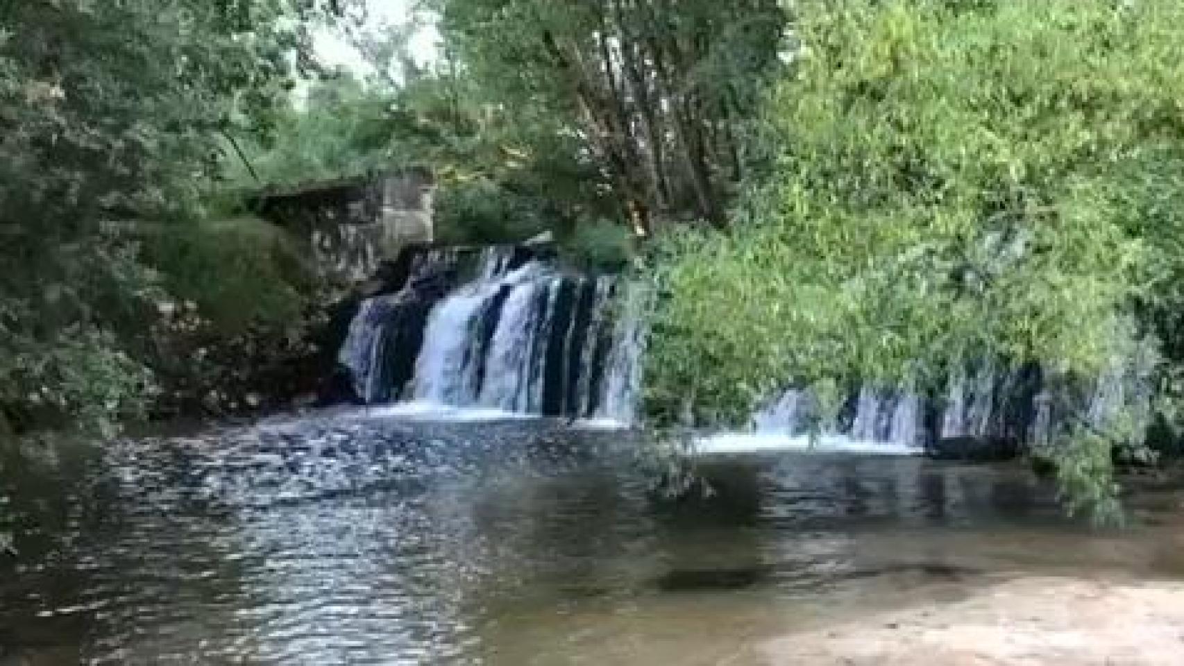 El azud de Puente Mesa