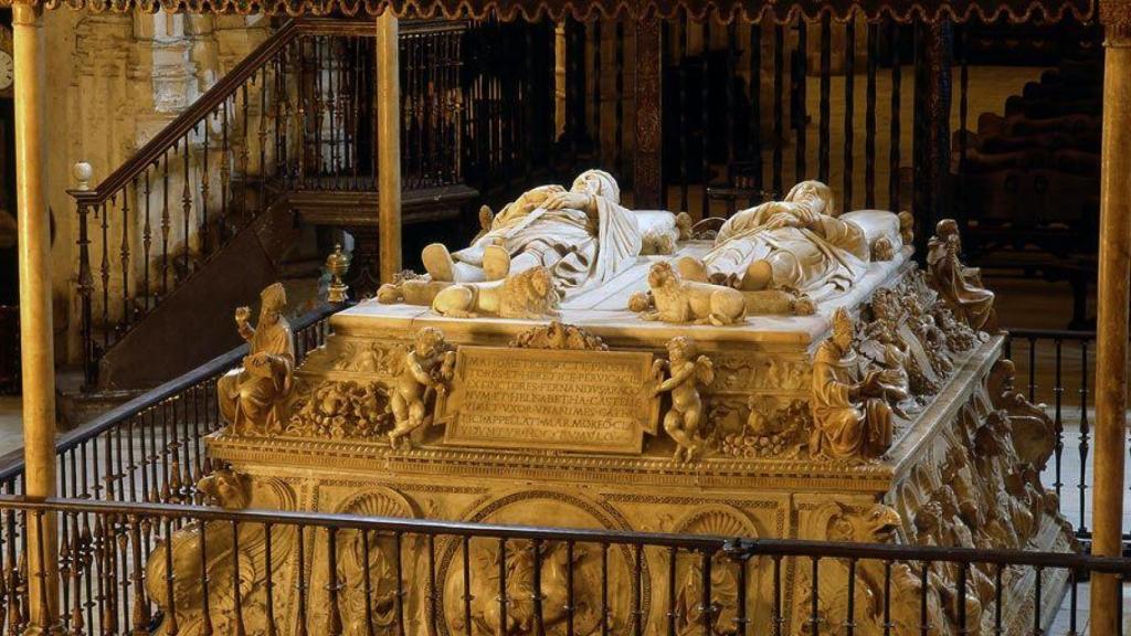 Las tumbas de los Reyes Católicos en la Capilla Real de Granada.