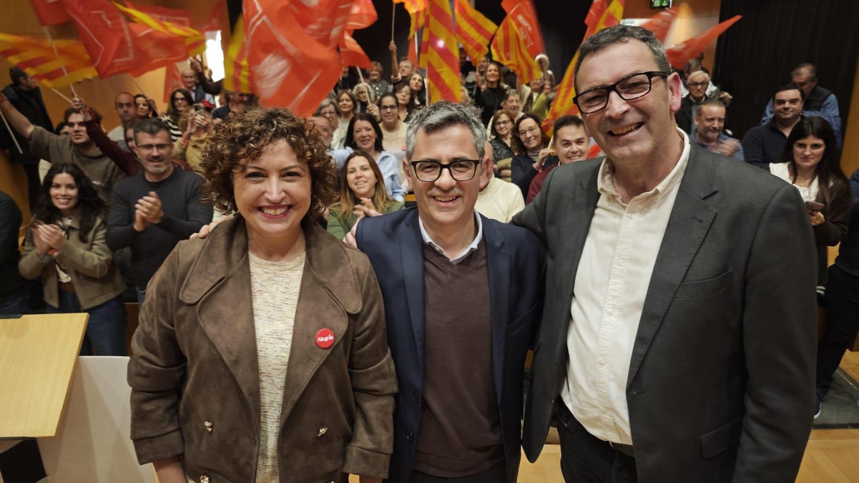 Félix Bolaños en Alcañiz.