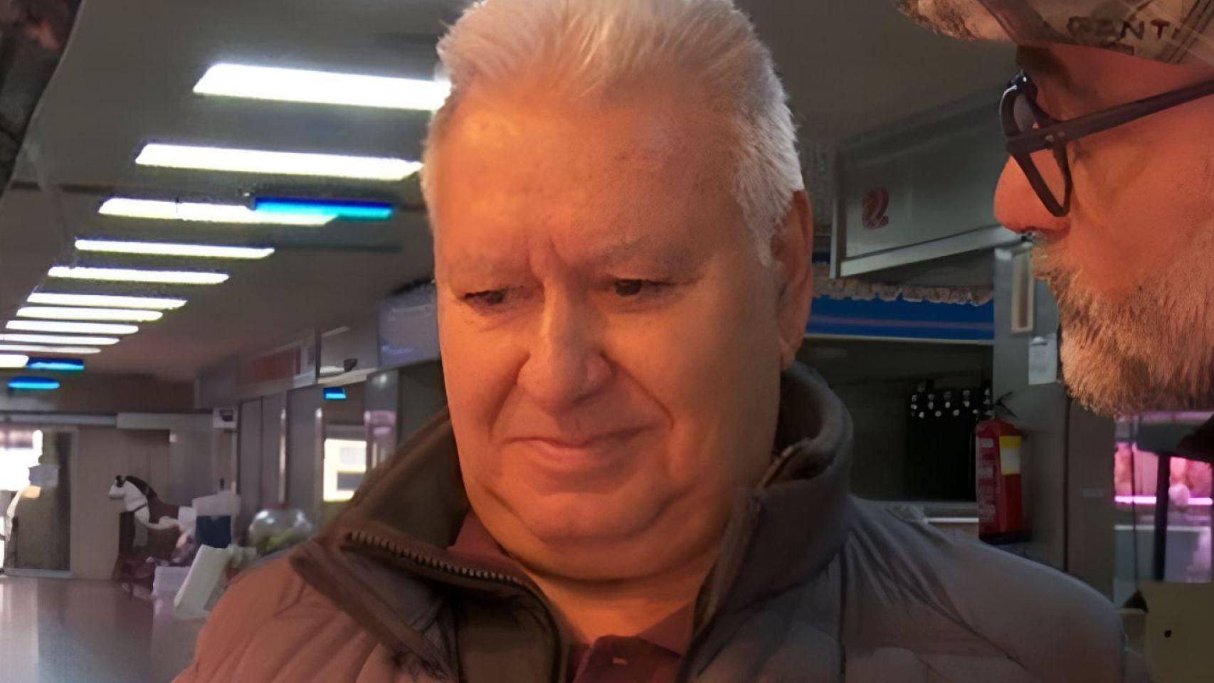 Máximo, pescador jubilado.