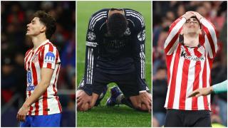Julián Álvarez, Mbappé y Alejandro Rego, del Athletic, abatidos en la última jornada de la Champions League