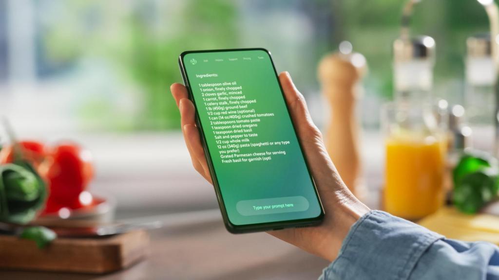 Un servidor de inteligencia artificial ofreciendo información.