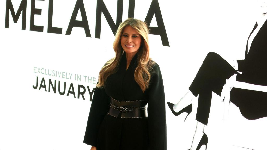 Melania Trump, en la presentación del documental.