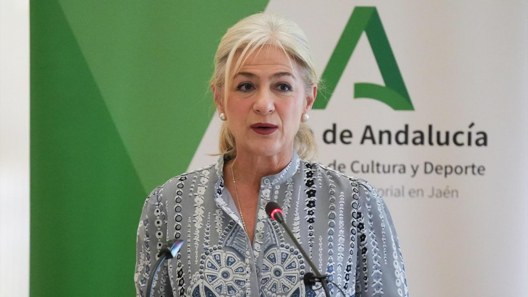 La consejera de Cultura y Deporte de la Junta de Andalucía, Patricia del Pozo.