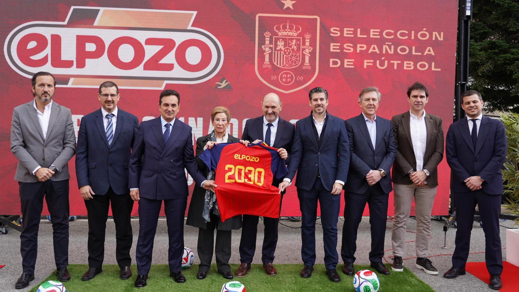 ElPozo Alimentación, nuevo patrocinador oficial de la Selección Española de Fútbol hasta el Mundial 2030