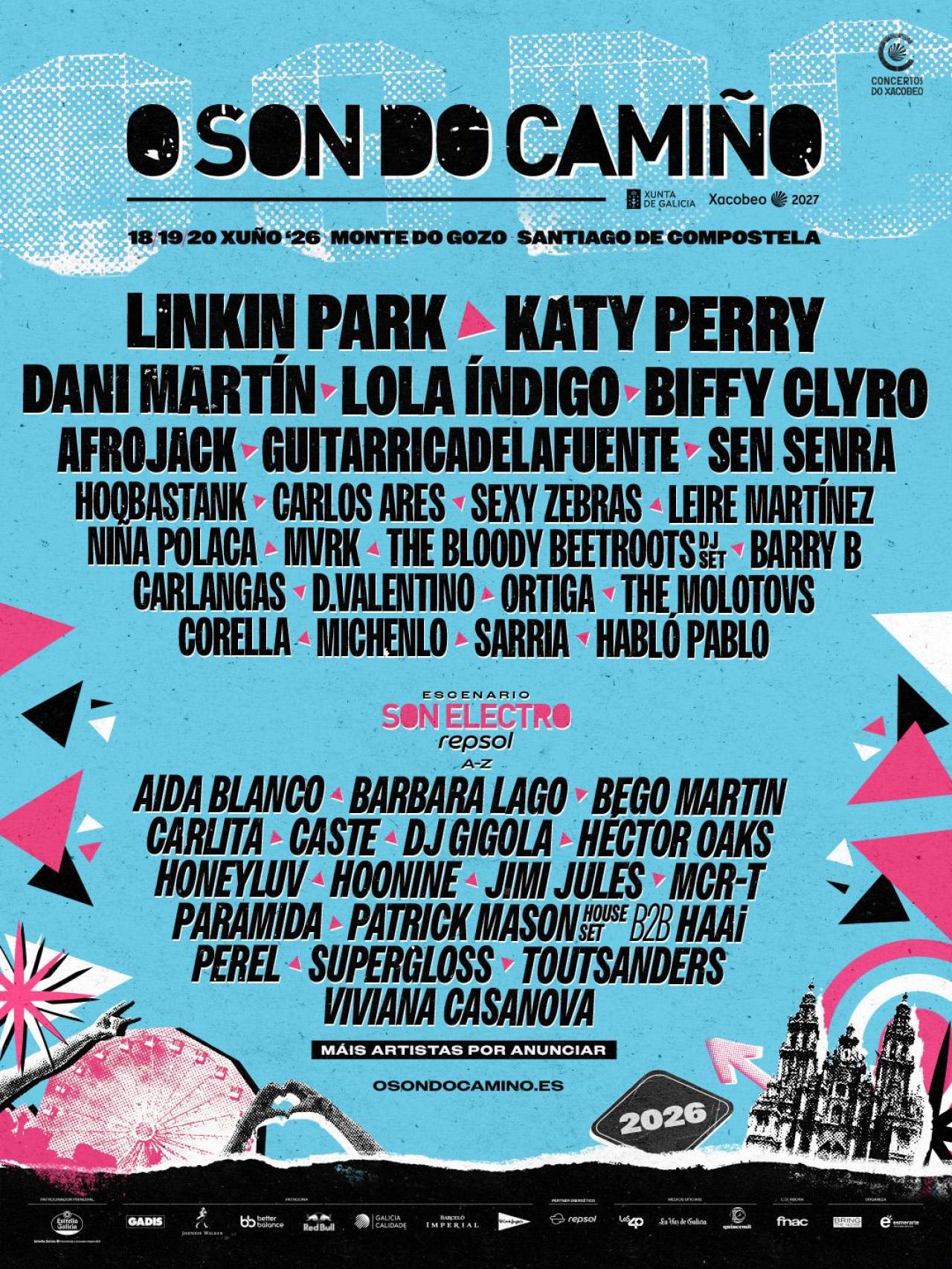 Cartel de O Son do Camiño 2026.