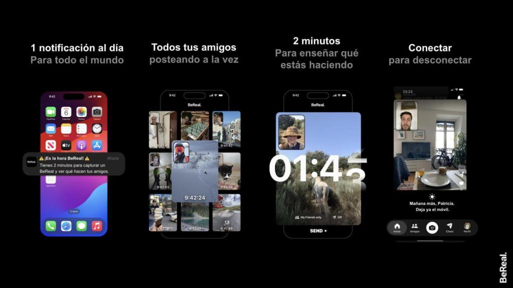 Funcionamiento de BeReal