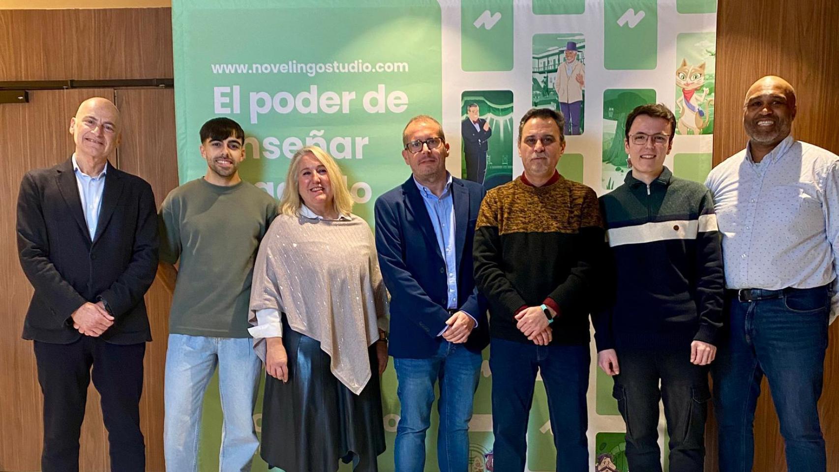 Un momento de la presentación de Novelingo Studio.