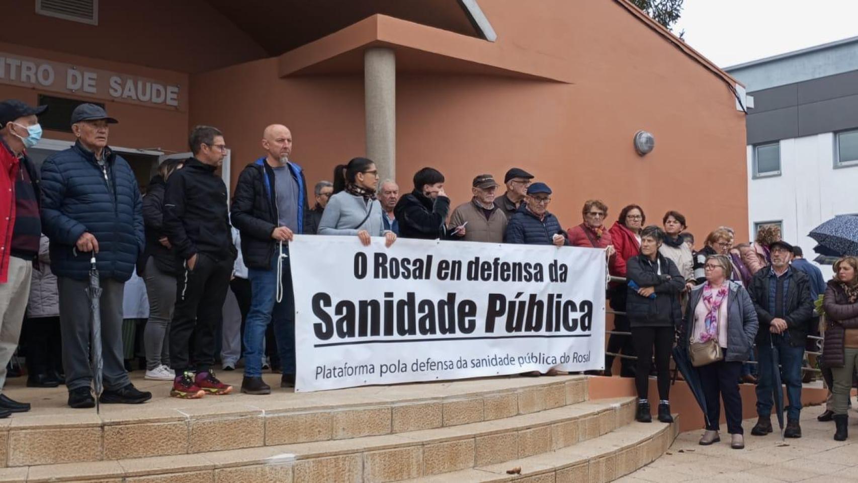 O Rosal (Pontevedra) se manifiesta por la Sanidad Pública