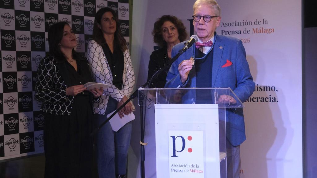 Un momento de la intervención de Carlos Pérez Ariza.