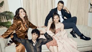 Los presentadores del Benidorm Fest 2026.