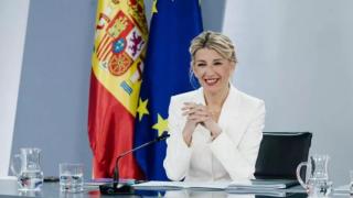 Yolanda Díaz Pérez, ministra de Trabajo y Economía Social y vicepresidenta segunda