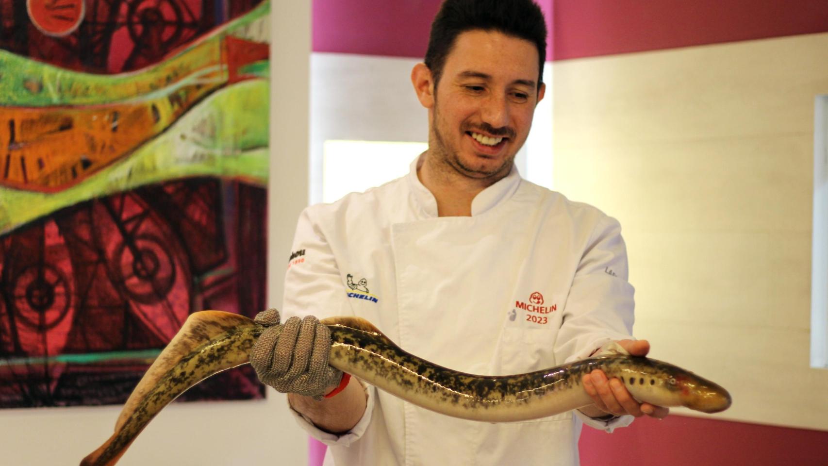 El restaurante Artabria de A Coruña prepara lamprea