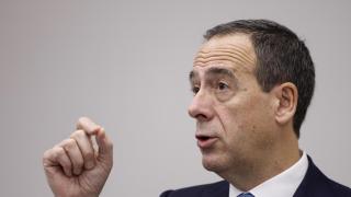 Gonzalo Gortázar, este viernes en Valencia. Efe / Biel Aliño