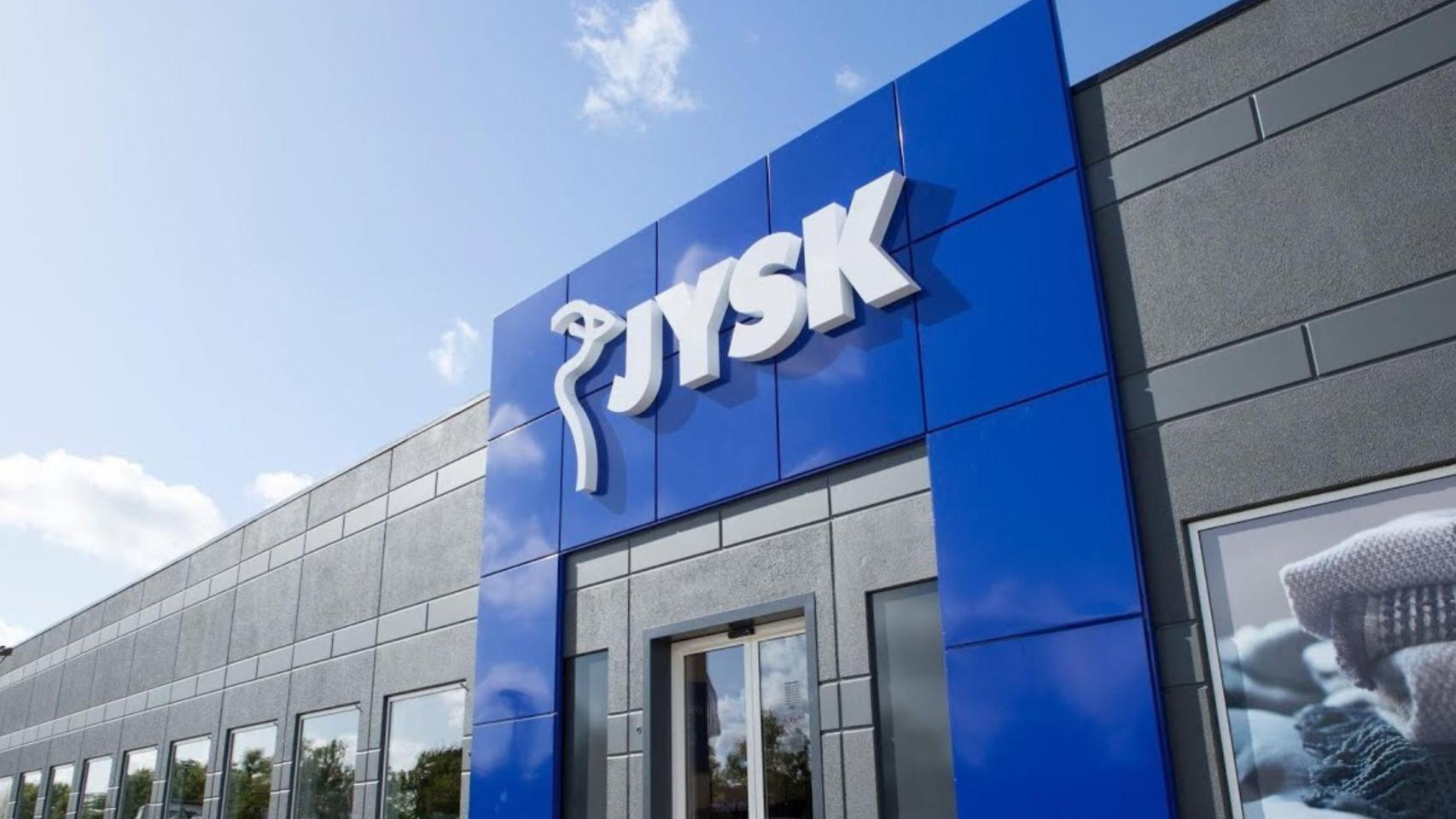 Exterior de una tienda Jysk