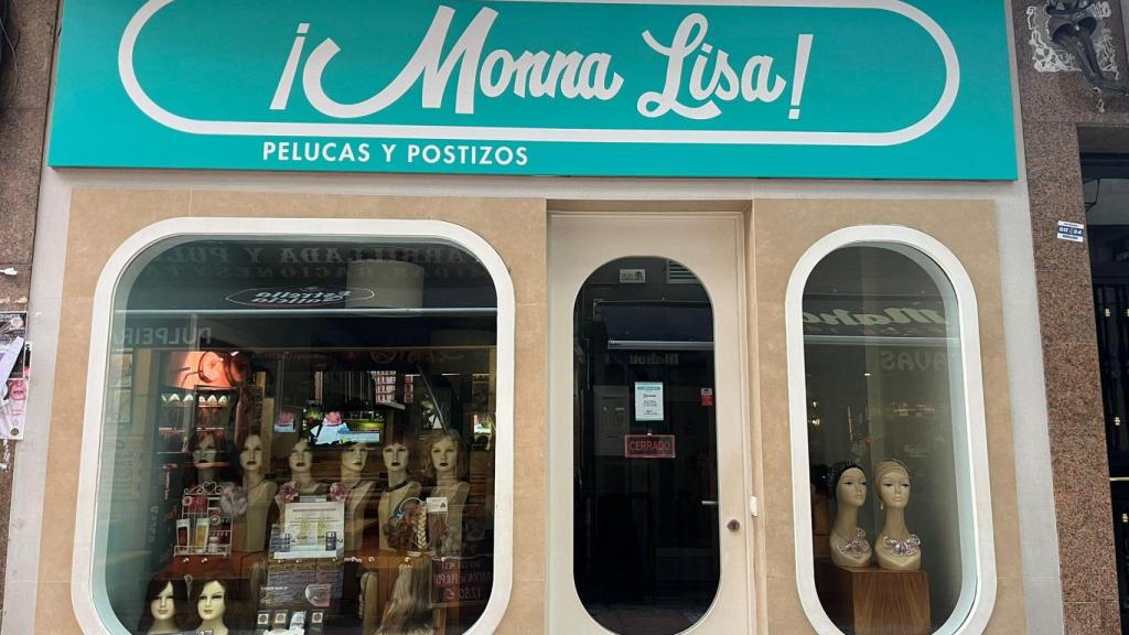 El exterior de Monna Lisa en la calle Galera de A Coruña