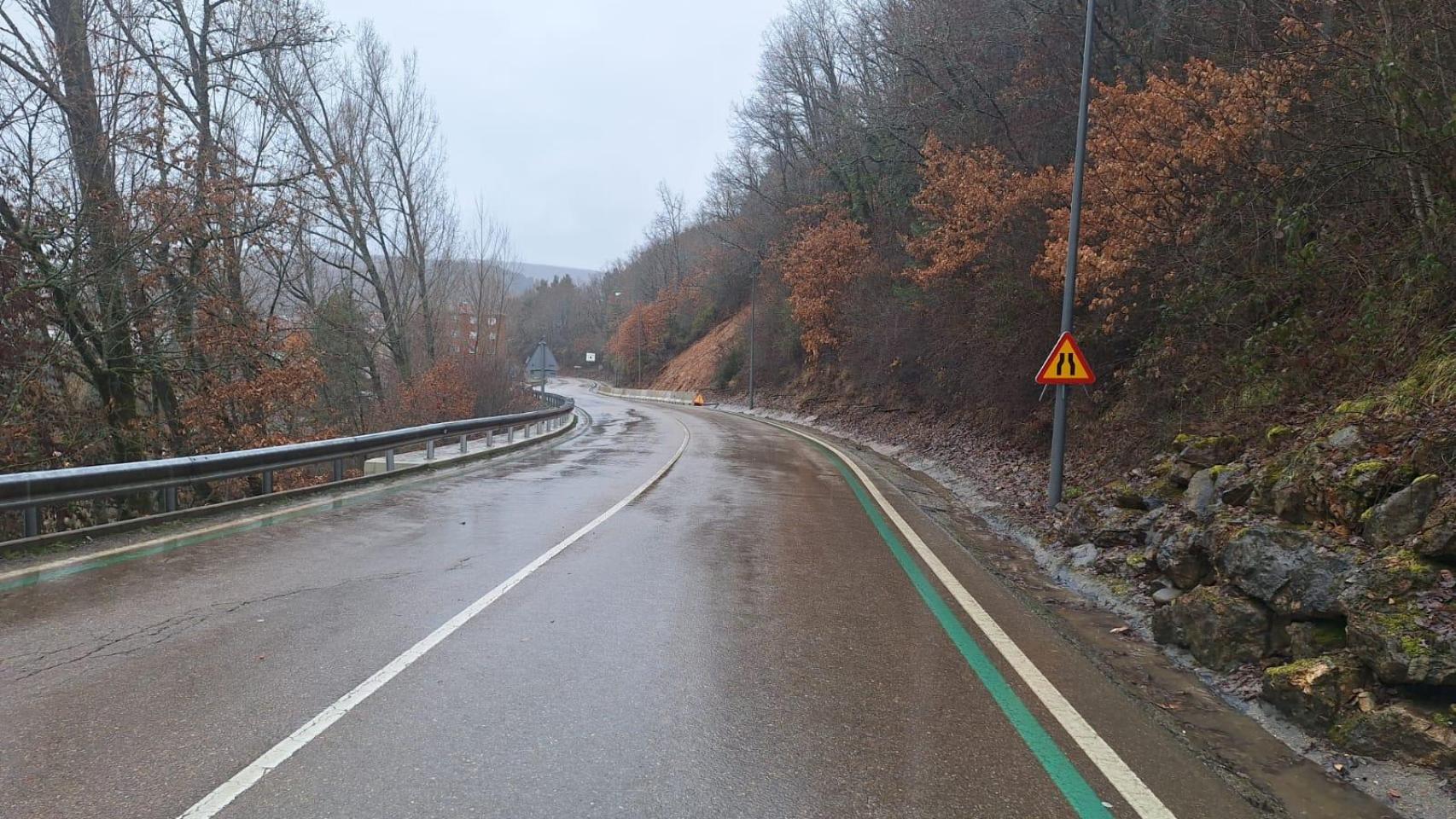 Reabierta la CL-615 en Guardo.