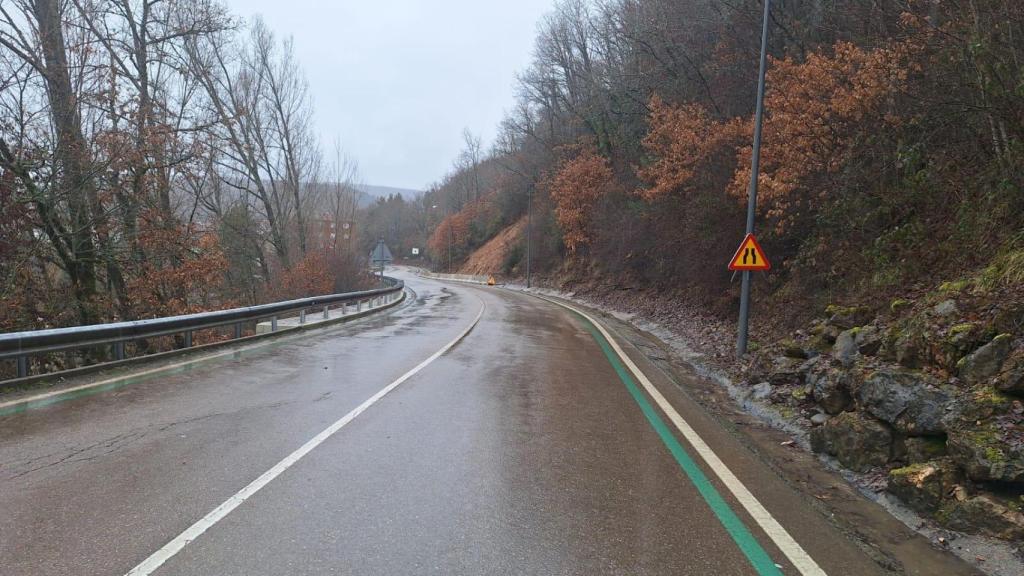 Reabierta la CL-615 en Guardo.