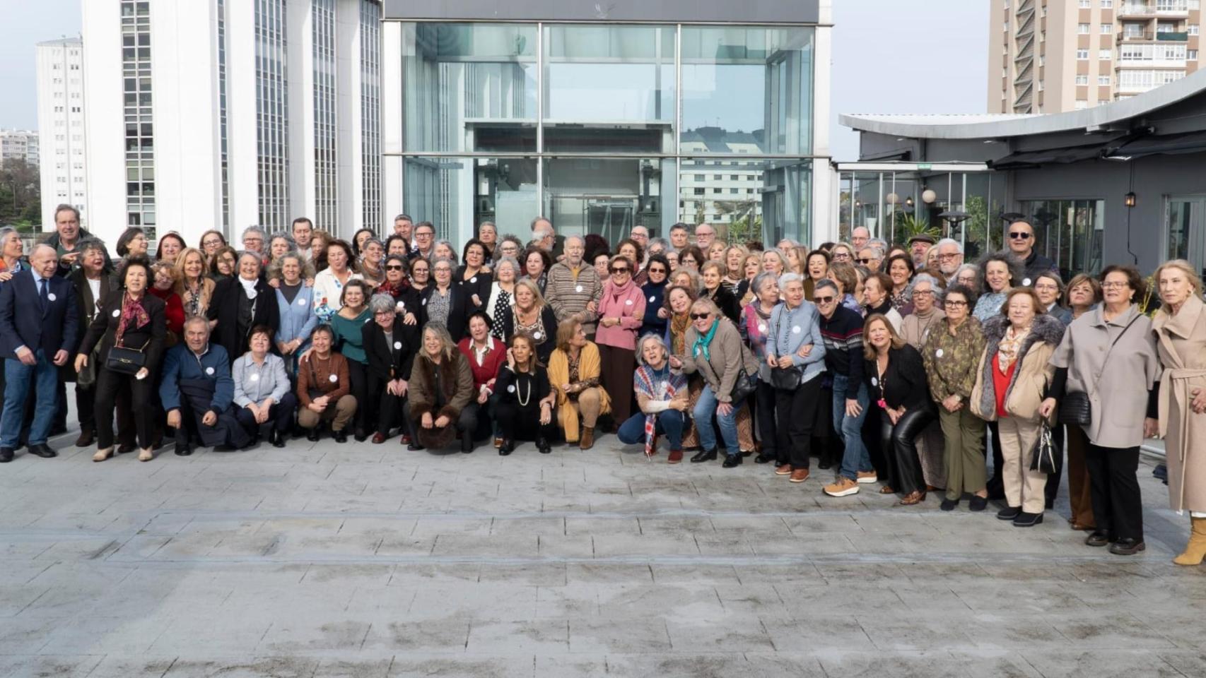 Reunión en A Coruña de la promoción del 75-78 de Magisterio.