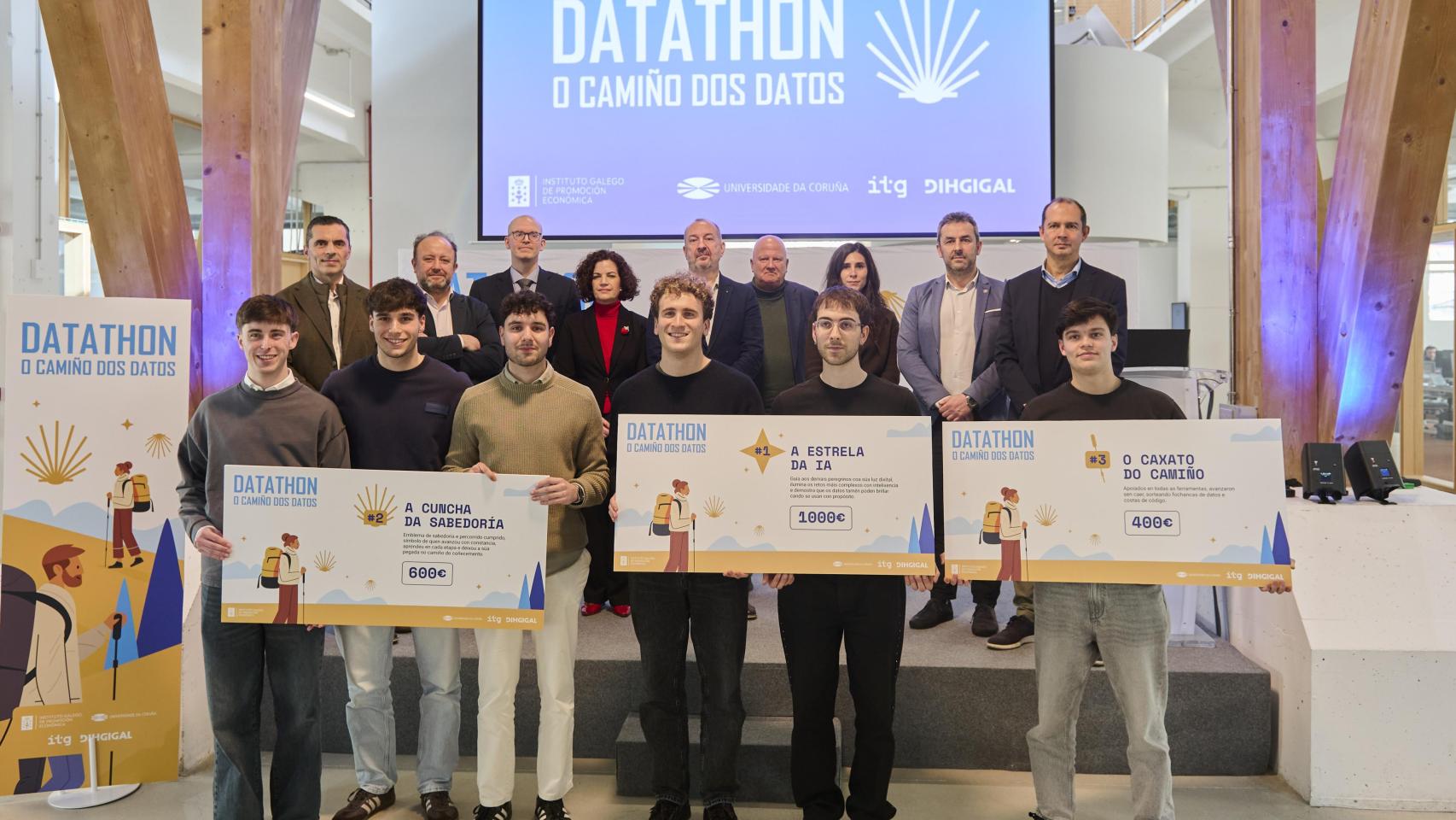 O Camiño dos Datos premia a las mejores soluciones en Datos e IA de la Universidad de A Coruña