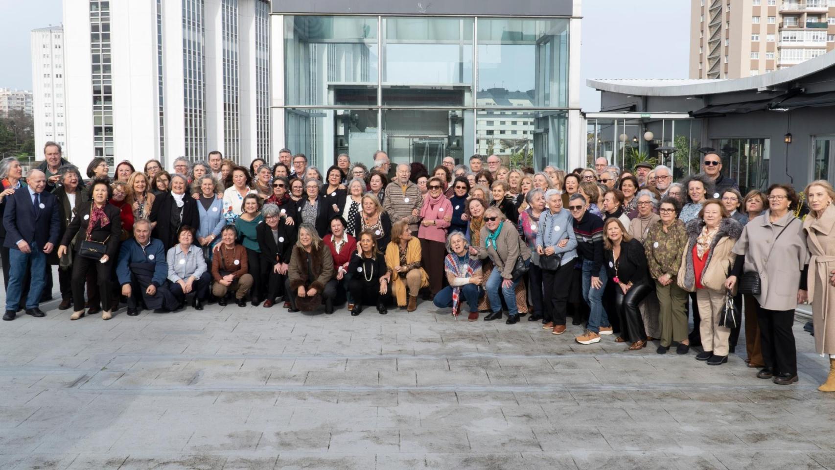 Reunión en A Coruña de la promoción del 75-78 de Magisterio.