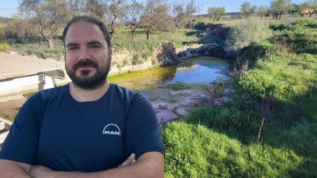 El alcalde de Moriscote, Javier Tercero.