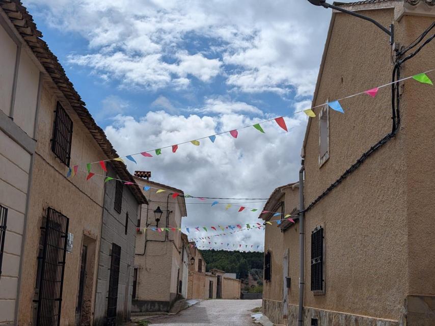 Una de las calles de Moriscote.
